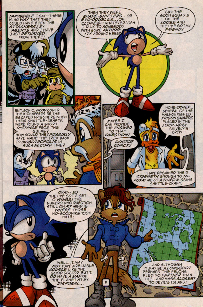 Sonic - Archie Adventure Series May 1999 Page 5